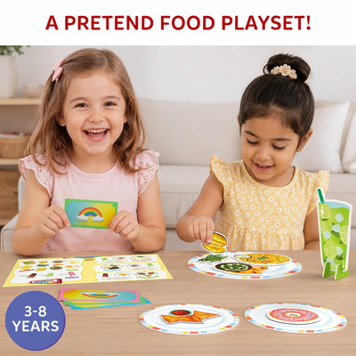 Let's Play Restaurant | Magnetic Pretend Play Set (Ages 3-8)