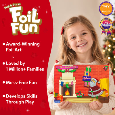 Foil Fun: Holiday Magic | No Mess Art Kit (ages 4-9)