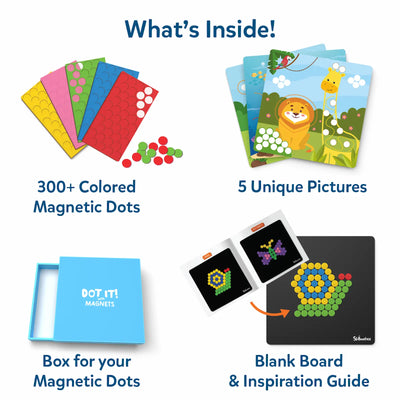 Dot It with Magnets - Animal Planet | Repeatable Magnetic Art Activity (ages 3-7)
