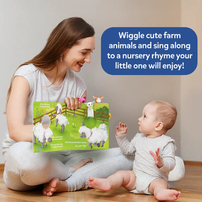 Puppet Book: Old MacDonald Had a Farm | Interactive Finger Puppets (Ages 6-24 months)