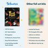 Comparative image of two Foil Fun Pretty Patterns No Mess Art Kits for ages 7+