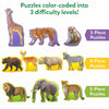 Step By Step Puzzle: Wild Animals (ages 3+)