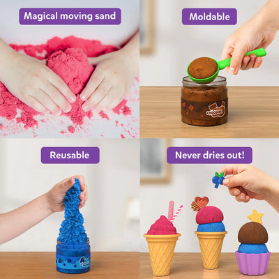 Ice Cream & Restaurant Pretend Play Set (ages 3-8)