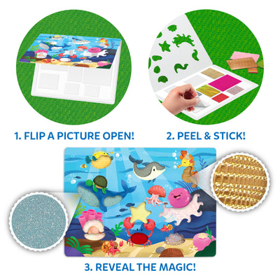 Fab Tabs: Amazing Animals | Tactile & Sensory Fabric Art (ages 4+)