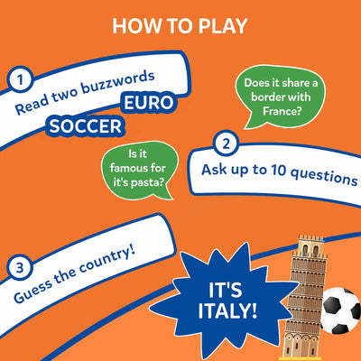Guess in 10: Countries Of The World | Trivia Card Game (ages 8+)
