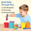 Silicone Rainbow Sorting | Sorting, Counting & Sequencing Toy (ages 3-6)