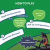 Guess in 10: Deadly Dinosaurs | Trivia card game (ages 8+)
