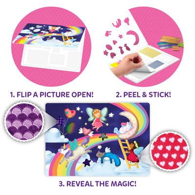 Fab Tabs: Unicorns & Princesses | Tactile & Sensory Fabric Art (ages 4+)