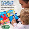 Peek-A-Boo: Under The Sea | Interactive Cloth Book (Ages 6+ months)