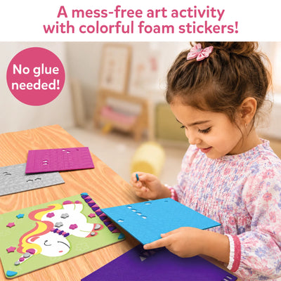 Fun with Foam: Unicorn & Princesses | 3D Sticker Activity (ages 3-7)