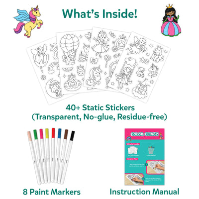 Enchanted Reusable Sticker Set (ages 3-7)