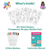 Enchanted Reusable Sticker Set (ages 3-7)