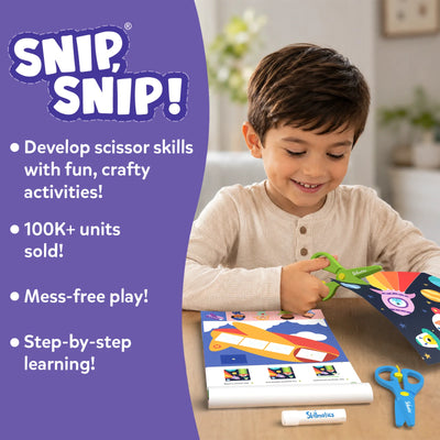 Snip Snip | Art & Craft Activity Kit (ages 3-7)