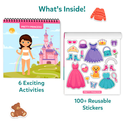 Peelies: Dress Up! | Reusable Sticker Activity Book (ages 3-7)