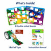 Tape It: Animal Adventures | Sticker Puzzle Activity (Ages 4-8)