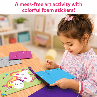 Fun with Foam: Unicorn & Princesses | 3D Sticker Activity (ages 3-7)