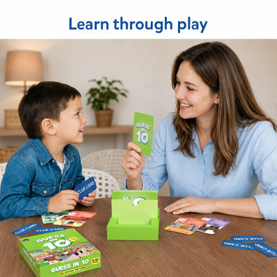 Guess in 10: All Around The Town | Trivia Card Game (ages 6+)