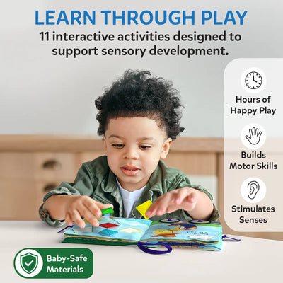My Quiet Book | Sensory Activity Book (ages 1+)