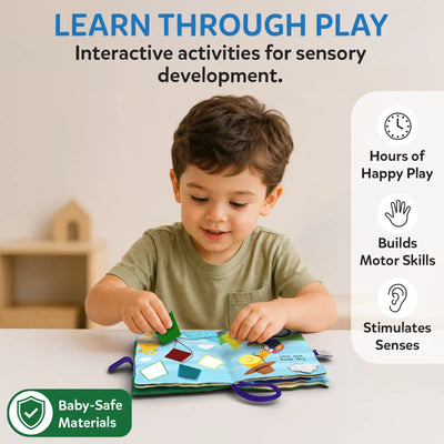 My Quiet Book | Sensory Activity Book | Ages 18 Months to 4 Years