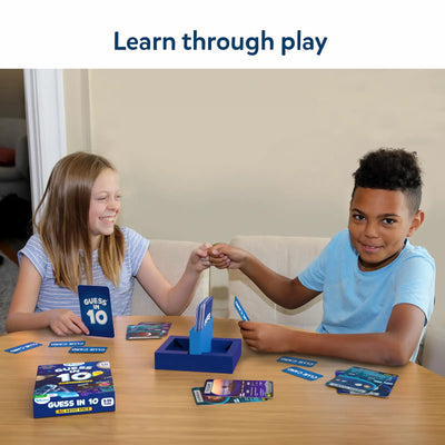 Guess in 10: All About Space | Trivia card game (ages 8+)
