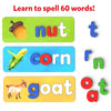 Educational spelling game with magnetic letters for ages 4-7 in Ready To Spell Learning Activities