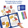 Children’s creative writing kit with story prompts and stickers from My Storybook Art Kit