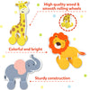 Animals on Wheels | Wooden Animal Toys on Wheels (9 months - 3 years)