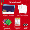 Foil Fun: Holiday Magic | No Mess Art Kit (ages 4-9)