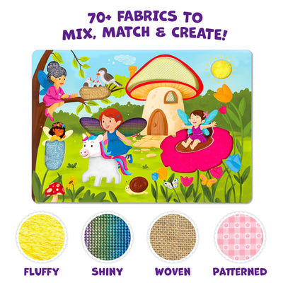 Fab Tabs: Unicorns & Princesses | Tactile & Sensory Fabric Art (ages 4+)