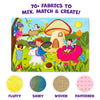 Fab Tabs: Unicorns & Princesses | Tactile & Sensory Fabric Art (ages 4+)