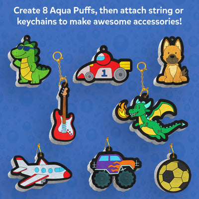 Aqua Puffs: Just Cool Things | 3D Art Kit | Gifts for Ages 4-10