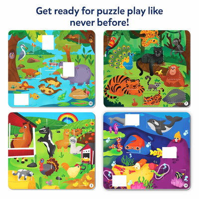 Tape It: Animal Adventures | Sticker Puzzle Activity (Ages 4-8)