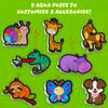 Aqua Puffs: Animal Friends | 3D Art Kit | Gifts for Ages 4-10