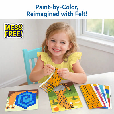Animal Fabric Art Bundle (ages 4+)
