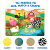 Fab Tabs: Amazing Animals | Tactile & Sensory Fabric Art (ages 4+)