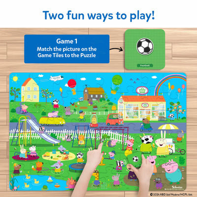 Piece & Play: Peppa Pig | Floor Puzzle & Game (ages 3-7)