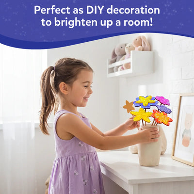 Poke-in Art: Flower Bouquet | No Mess Art for Kids (ages 4-9)