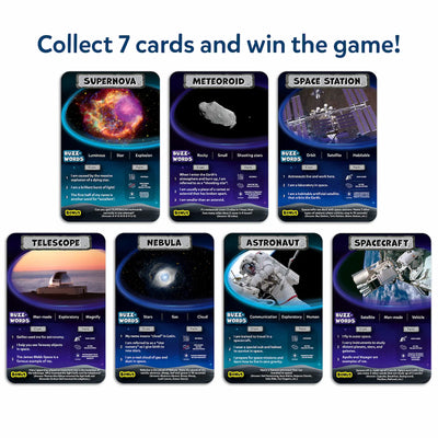 Guess in 10: All About Space | Trivia card game (ages 8+)