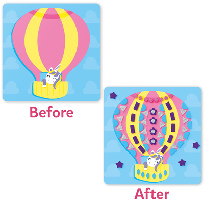 Fun with Foam: Unicorn & Princesses | 3D Sticker Activity (ages 3-7)