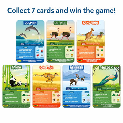 Guess in 10: Animal Kingdom | Trivia Card Game (ages 6+)