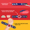 DIY space-themed slap band craft kit for kids ages 4-10 from Snap Bandz Sibling Love