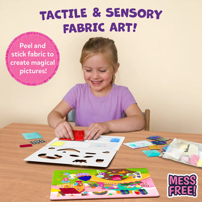 Fab Tabs: Unicorns & Princesses | Tactile & Sensory Fabric Art (ages 4+)
