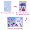 Foil Fun: Card Making Set | No Mess Art Kit (ages 4-9)