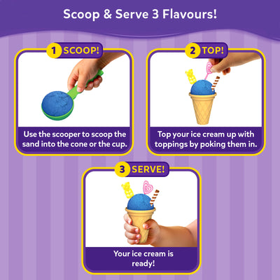 Ice Cream & Restaurant Pretend Play Set (ages 3-8)