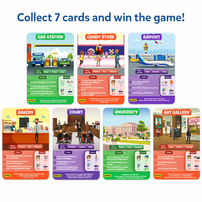 Guess in 10: All Around The Town | Trivia Card Game (ages 6+)