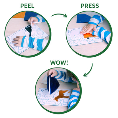 Foil Fun: World Of Animals | No Mess Art Kit (ages 4-9)