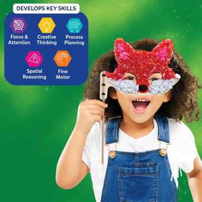 Poke-in Art: Animal Masks | No Mess Art for Kids (ages 4 + ) - Learning & Education