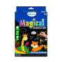 Travel friendly Magical Scratch Art Book Amazing Animals for ages 3-8 with scratch pictures