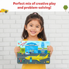 Tangram Twist - Off We Go! | No Mess Sticker Art (ages 4-7)
