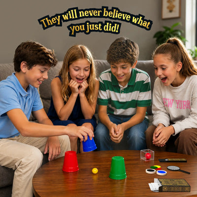 The Classic Magic Kit: Perform 50 Classic Magic Tricks & Illusions (ages 10+)